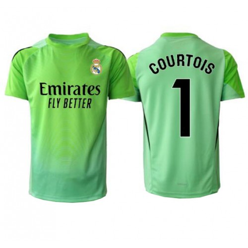 Real Madrid Thibaut Courtois #1 Portiere Seconda Maglia 2025-26 Manica Corta Real Madrid Thibaut Courtois #1 Portiere Seconda Maglia 2025-26 Manica Corta